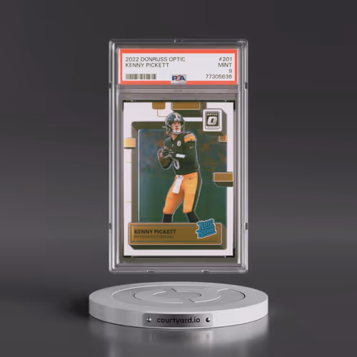 2022 Panini Donruss Optic #201 Kenny Pickett (PSA 9 MINT)