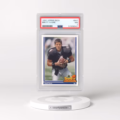1991 Upper Deck #647 Brett Favre (PSA 7 NM)