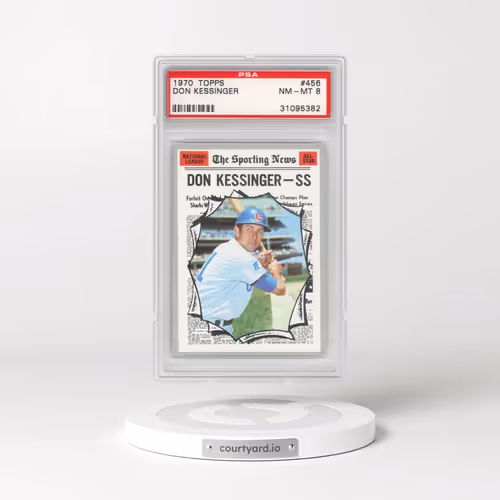 1970 Topps #456 Don Kessinger (PSA 8 NM-MT)