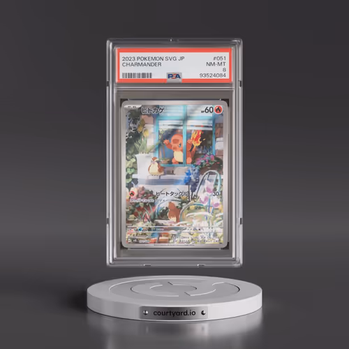 2023 Pokémon Svg-Venusaur & Charizard & Blastoise Special Deck Set EX #051 Charmander (PSA 8 NM-MT)