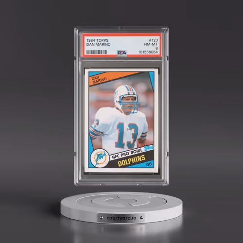 1984 Topps #123 Dan Marino (PSA 8 NM-MT)