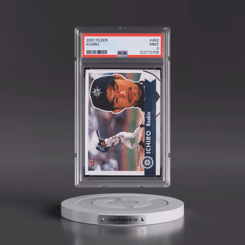 2001 Fleer #452 Ichiro (PSA 9 MINT)