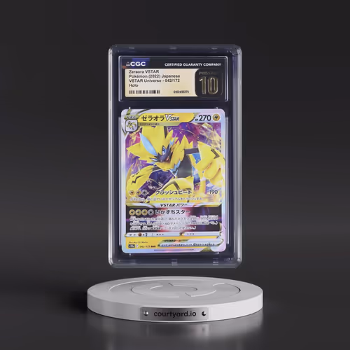 2022 VSTAR Universe #042/172 Zeraora VSTAR - Holo (CGC 10 PRISTINE)