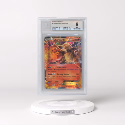 2016 Generations #11 Charizard EX - Holo (BGS 9 MINT)
