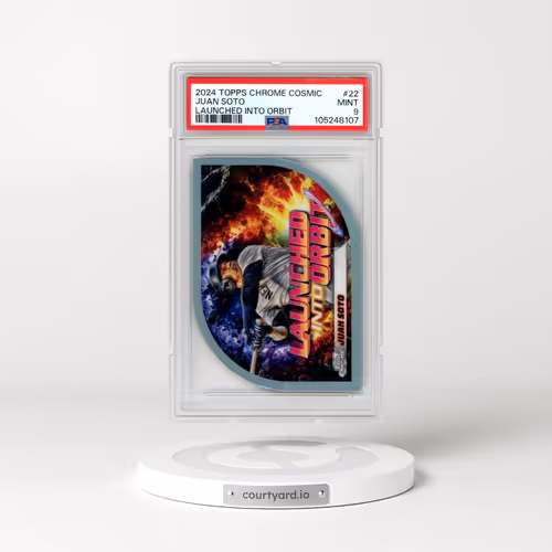 2024 Topps Chrome Cosmic Launched Into Orbit #22 Juan Soto (PSA 9 MINT)