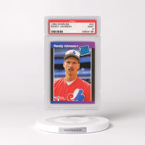 1989 Donruss #42 Randy Johnson (PSA 9 MINT)