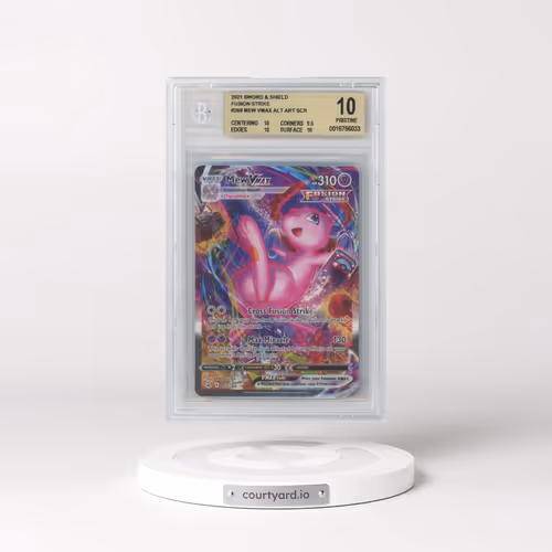 2019 Fusion Strike #269 Mew VMAX - Secret Rare Holo (BGS 10 PRISTINE)