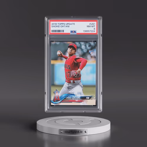 2018 Topps Update #US1 Shohei Ohtani (PSA 8 NM-MT)