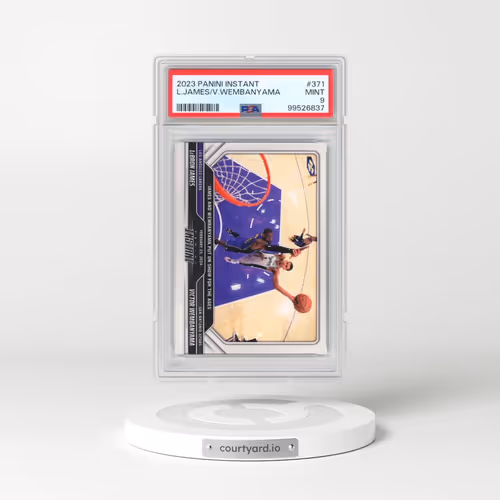 2023 Panini Instant #371 LeBron James/Victor Wembanyama (PSA 9 MINT)