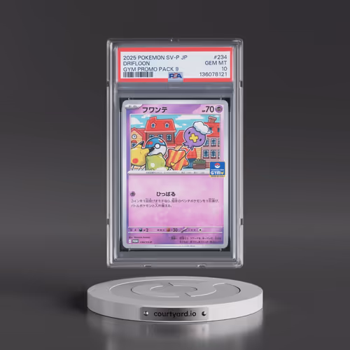 2025 Pokémon SV-P Promo #234 Drifloon - Gym Promo Pack 9 (PSA 10 GEM MINT)