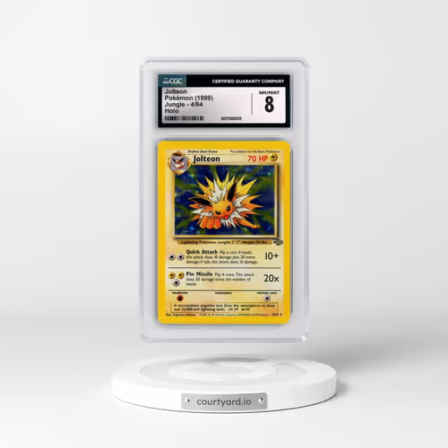 1999 Jungle #4/64 Jolteon - Holo (CGC 8 NM-MT)