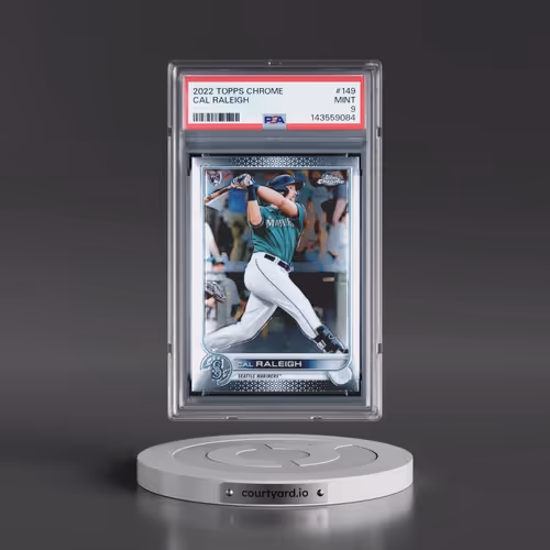 2022 Topps Chrome #149 Cal Raleigh (PSA 9 MINT)