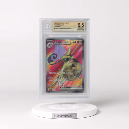 2023 Pokémon Card Game Scarlet & Violet Future Flash #082 Aegislash ex SR (BGS 9.5 GEM MINT)