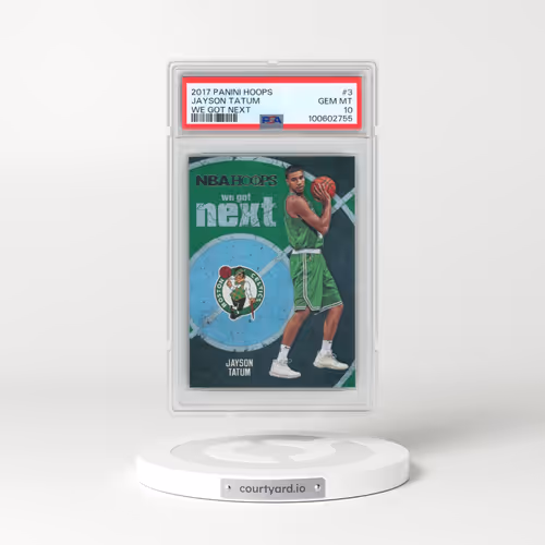 2017 Panini Hoops We Got Next #3 Jayson Tatum (PSA 10 GEM MINT)