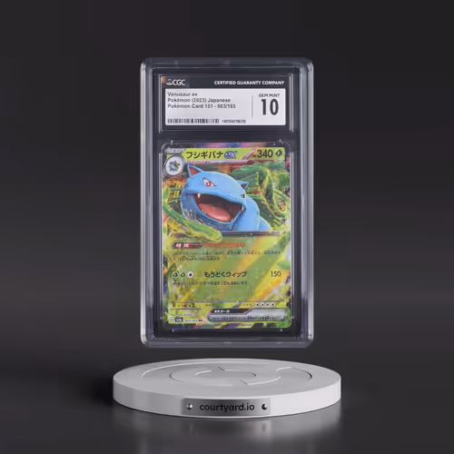 2023 Pokémon Card 151 #003/165 Venusaur ex - Holo (CGC 10 GEM MINT)