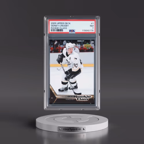 2005 Upper Deck Rookie Class #1 Sidney Crosby (PSA 7 NM)