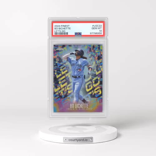 2024 Topps Finest Let's Go #LGC22 Bo Bichette (PSA 10 GEM MINT)