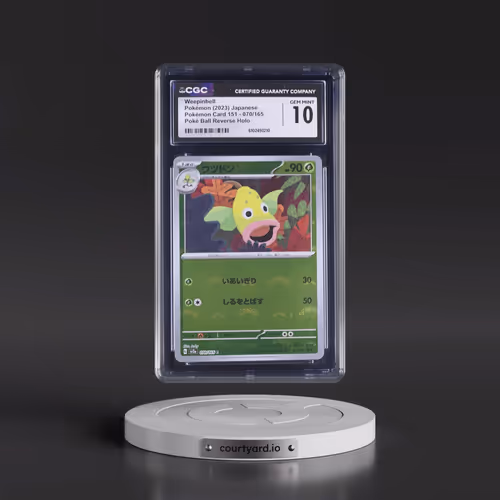 2023 Pokémon Card 151 #070/165 Weepinbell - Reverse Holo Poké Ball (CGC 10 GEM MINT)