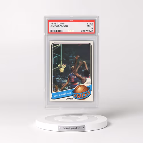 1979 Topps #112 Jim Cleamons (PSA 9 MINT)