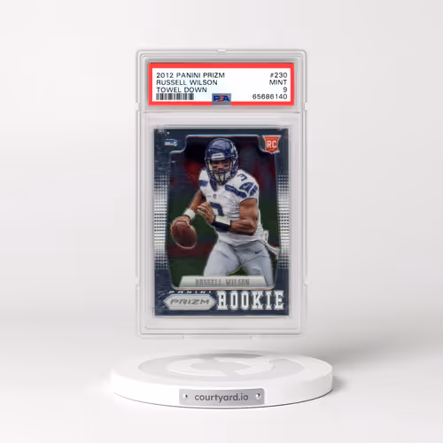 2012 Panini Prizm #230 Russell Wilson (PSA 9 MINT)
