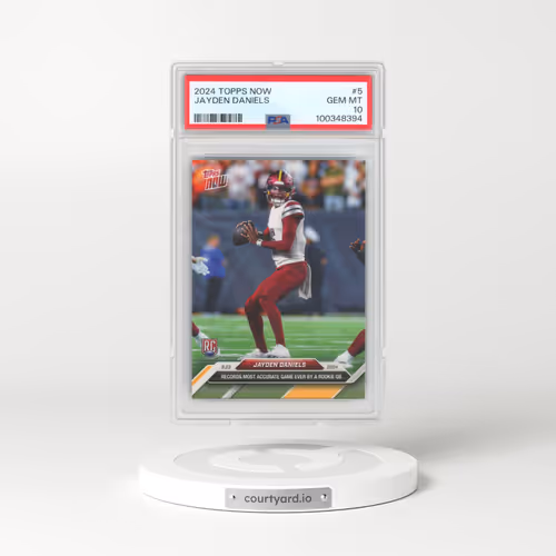 2024 Topps Now #5 Jayden Daniels (PSA 10 GEM MINT)