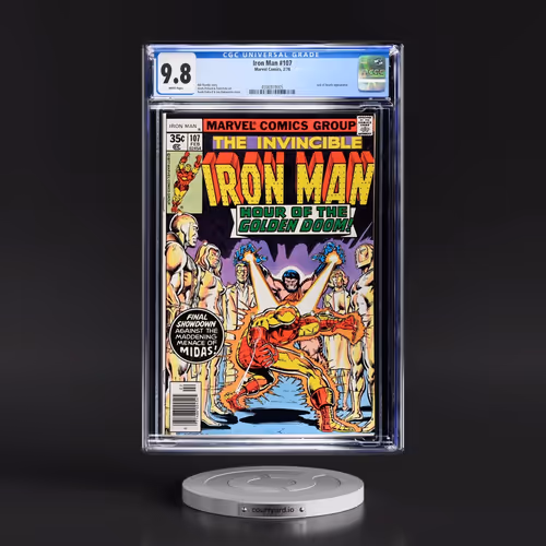 Iron Man #107 CGC 9.8 White Pages (Marvel Comics, 2/78) - Universal