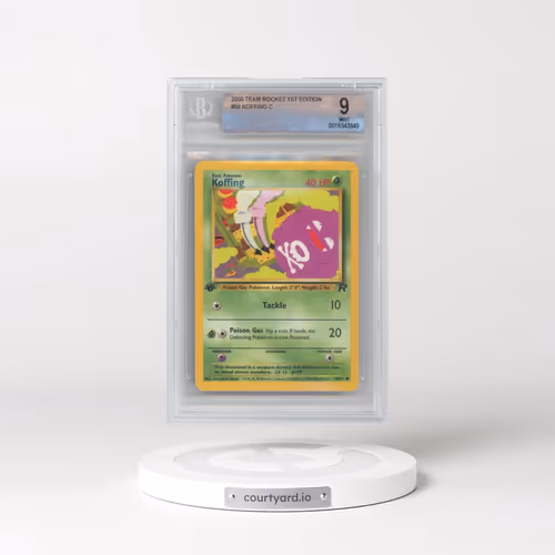 2000 Team Rocket #58 Koffing - 1st Edition 1st Edition (BGS 9 MINT)