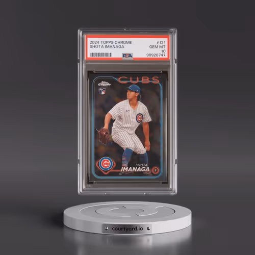 2024 Topps Chrome #121 Shota Imanaga (PSA 10 GEM MINT)
