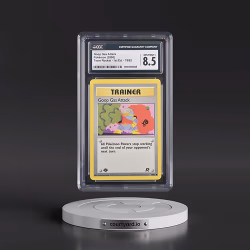 2000 Team Rocket #78/82 Goop Gas Attack - 1st Edition 1st Edition (CGC 8.5 NM-MT+)