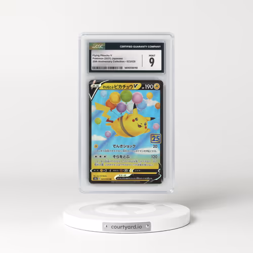 2021 25th Anniversary Collection #023/028 Flying Pikachu V - Holo (CGC 9 MINT)