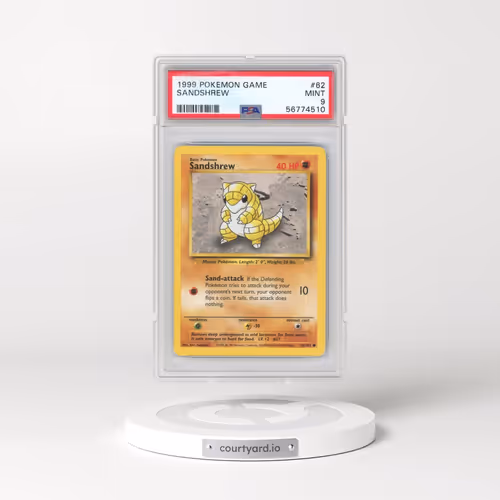1999 Pokémon Game #62 Sandshrew (PSA 9 MINT)