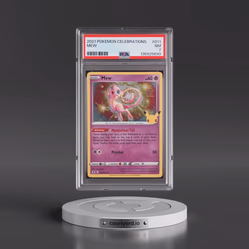 2021 Pokémon Celebrations #011 Mew (PSA 7 NM)