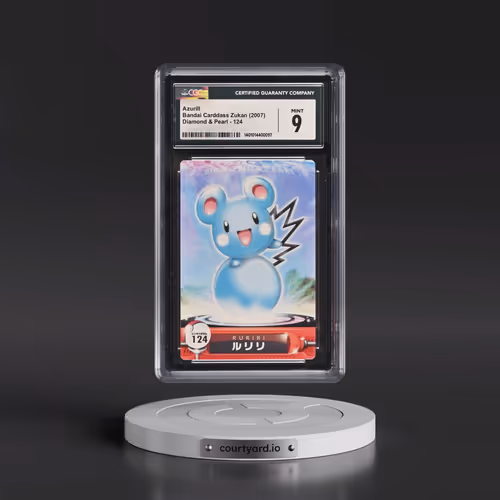 2007 Diamond & Pearl #124 Azurill (CGC 9 MINT)