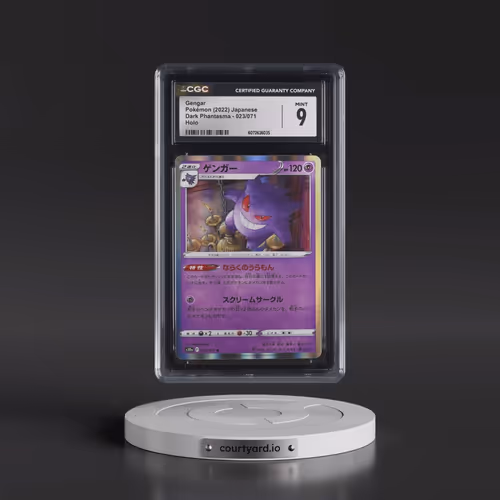 2021 Dark Phantasma #023/071 Gengar - Holo (CGC 9 MINT)