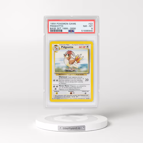 1999 Base Set #22 Pidgeotto (PSA 8 NM-MT)