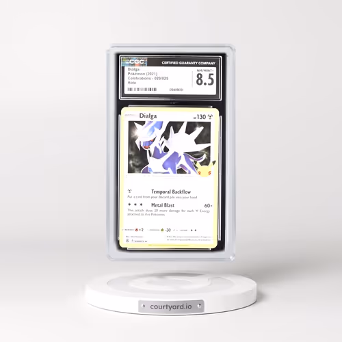2021 Celebrations #020/025 Dialga - Holo (CGC 8.5 NM-MT+)