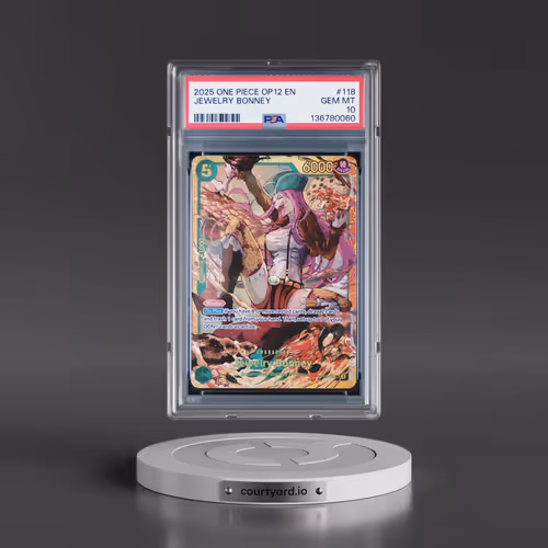2025 One Piece OP12-Legacy of the Master #118 Jewelry Bonney (PSA 10 GEM MINT)