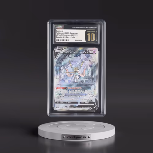 2022 VSTAR Universe #225/172 Zacian V - Special Art Rare Holo (CGC 10 PRISTINE)