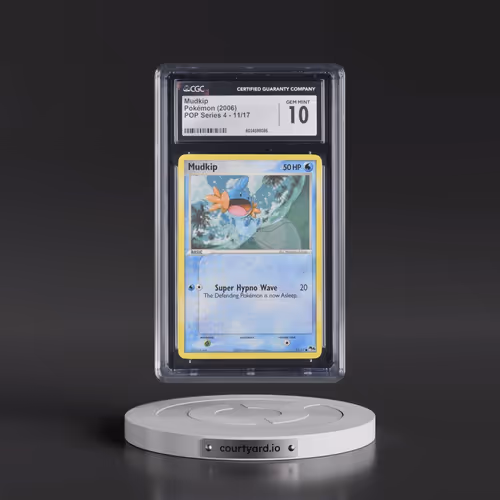 2006 POP Series 4 #11/17 Mudkip - (Non Holo) (CGC 10 GEM MINT)