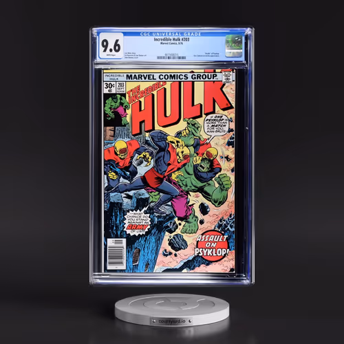 Incredible Hulk #203 CGC 9.6 White Pages (Marvel Comics, 9/76) - Universal