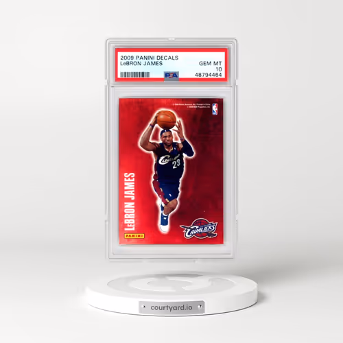 2009 Panini Decals LeBron James (PSA 10 GEM MINT)