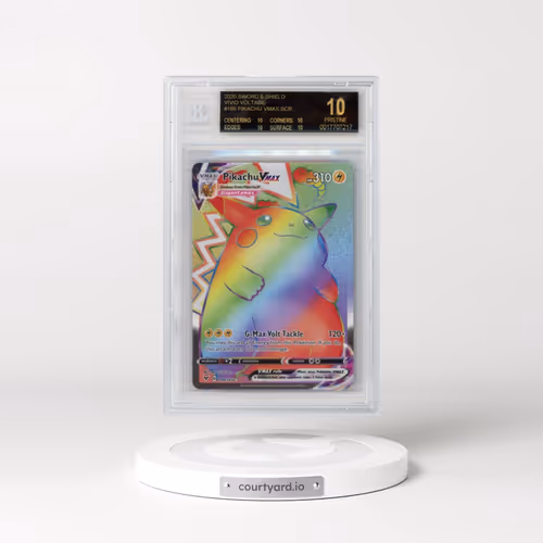 2020 Vivid Voltage #188 Pikachu VMAX - Rainbow Rare Holo (BGS 10 PRISTINE)