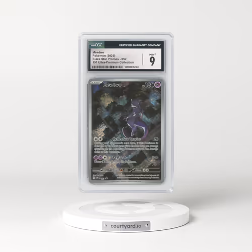 2023 Black Star Promos - Scarlet & Violet SVP EN #052 Mewtwo (CGC 9 MINT)