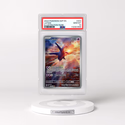 2024 Pokémon Ssp EN-Surging Sparks #203 Latios - Illustration Rare (PSA 10 GEM MINT)