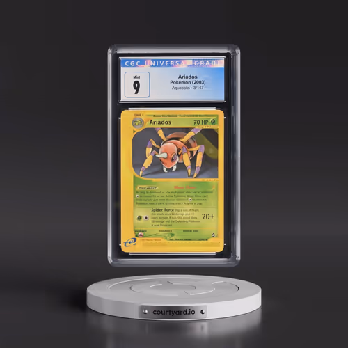 2003 Aquapolis #3/147 Ariados (CGC 9 MINT)