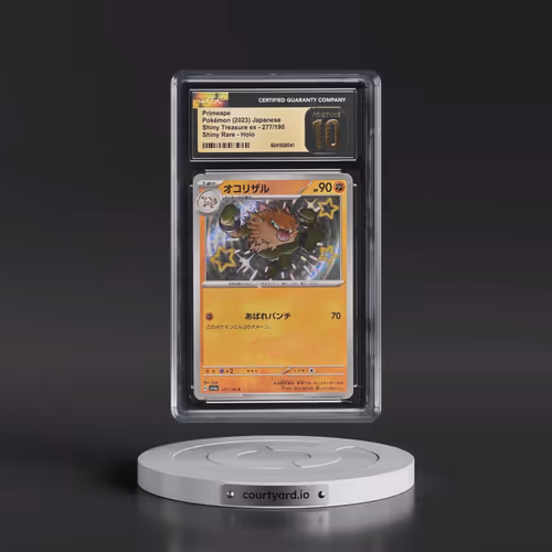2023 Shiny Treasure ex #277/190 Primeape (CGC 10 PRISTINE)