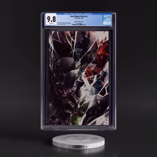 Dark Nights: Metal #6 CGC 9.8 White Pages (DC Comics, 5/18) - Universal Mattina "Virgin" Edition