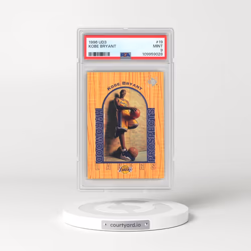 1996 UD3 #19 Kobe Bryant (PSA 9 MINT)