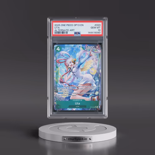 2025 One Piece OP13-Carrying on His Will #023 Uta - Alternate Art (PSA 10 GEM MINT)
