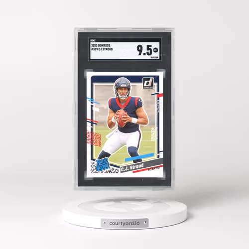 2023 Donruss #339 Cj Stroud (SGC 9.5 MINT+)